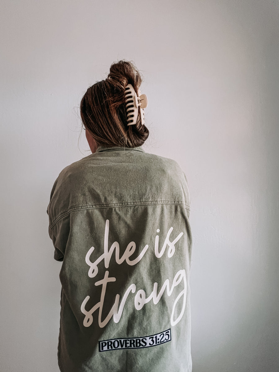 She is Strong Shacket