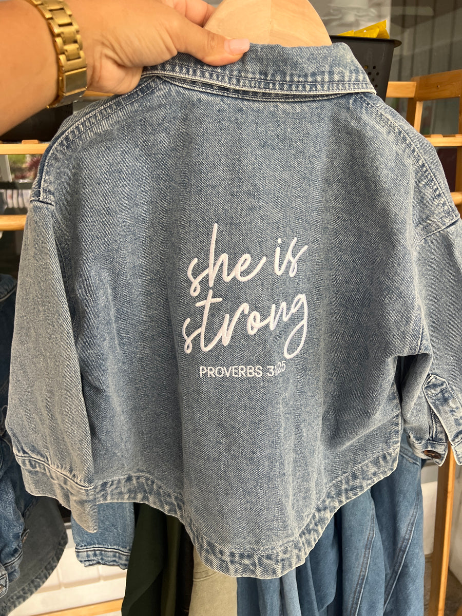Keiki She is Strong Jacket
