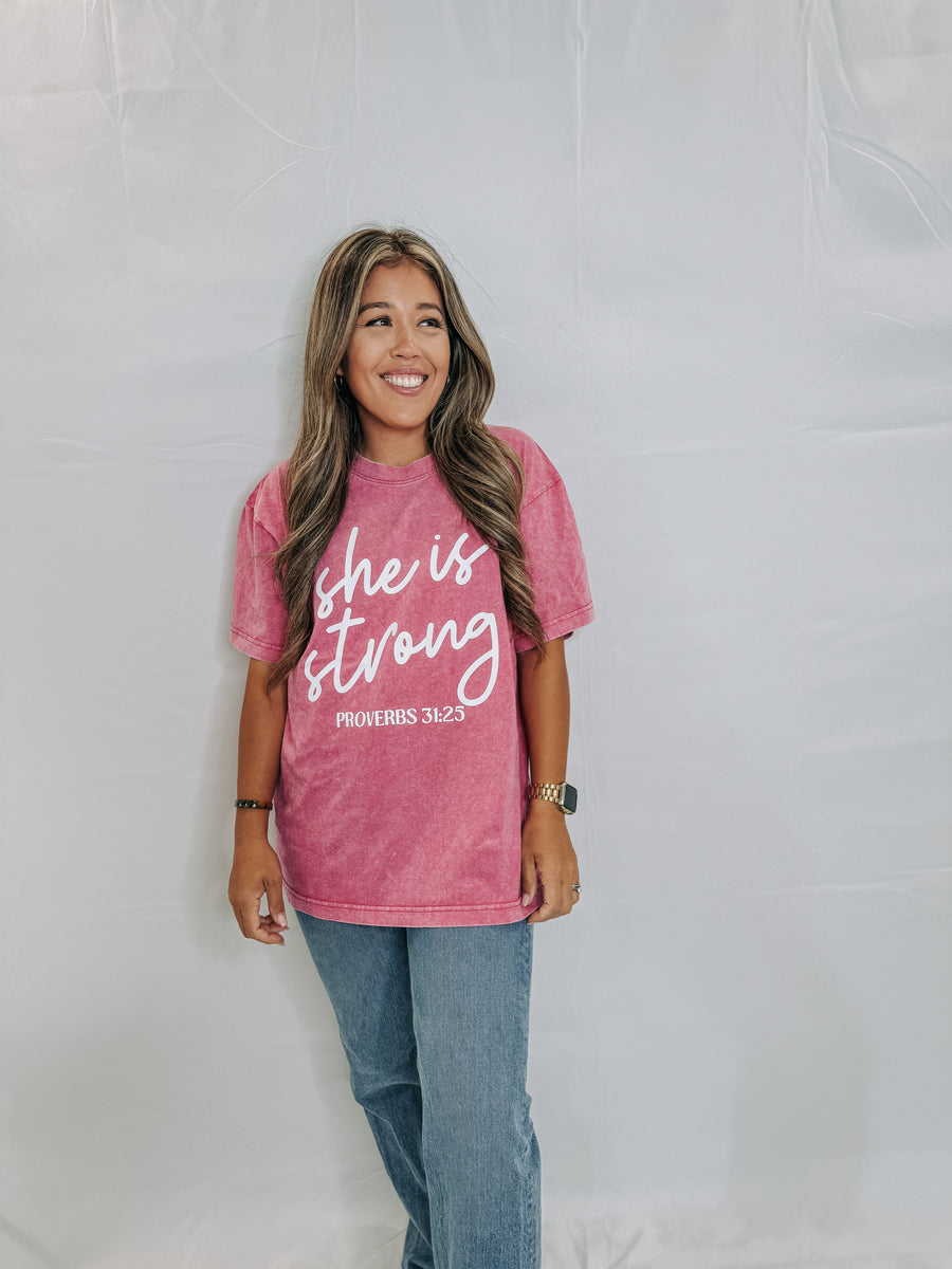 She is Strong (Oversized Premium Tee)